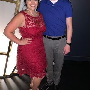 Red Short Bridesmaid Dress